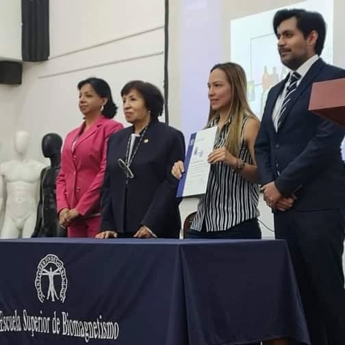 Ceremonia en Escuela Superior de Biomagnetismo